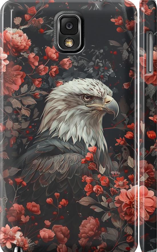 Чехол на Samsung Galaxy Note 3 N9000 Цветочный страж (6102c-29-42517)