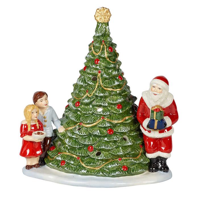 Декорація новорічна Villeroy & Boch Christmas Toys Санта з ялинкою (1483276641) - фото 1