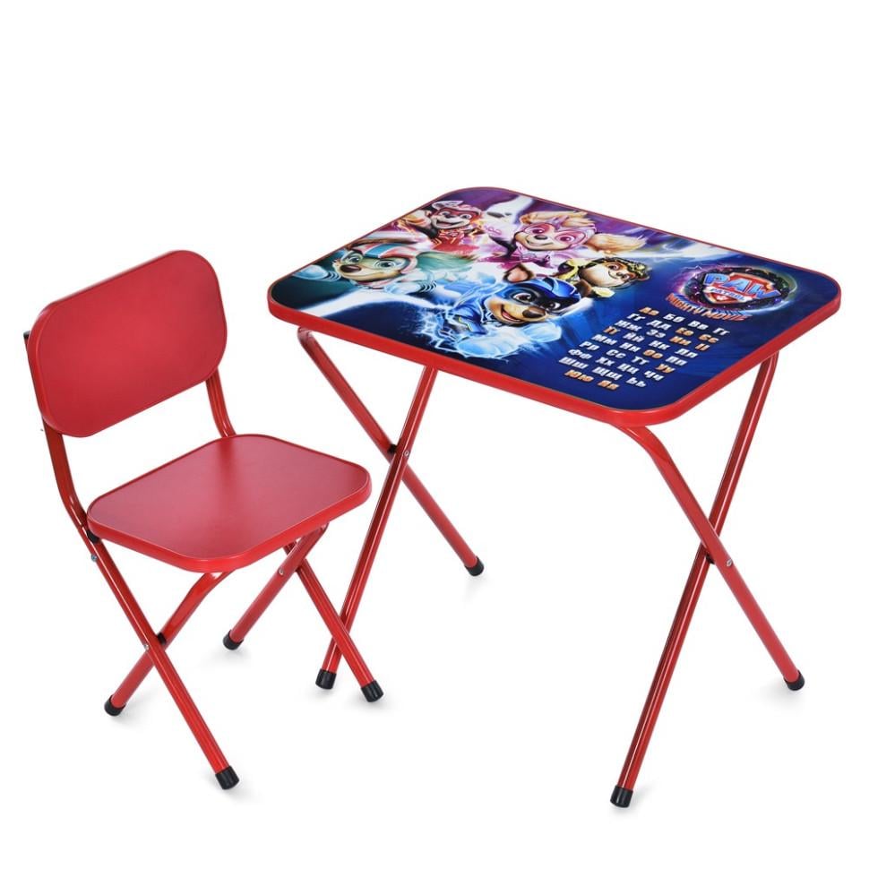 Стол детский складной Bambi комбинированный 59,5х44 см Красный (KL-154-R-121)
