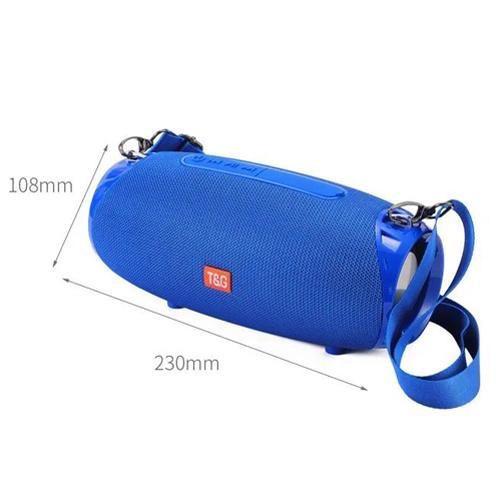 Колонка портативная с ремешком TG534 SD IPX5 Синий - фото 3 Колонка портативная с ремешком TG534 SD IPX5 Синий - фото 3