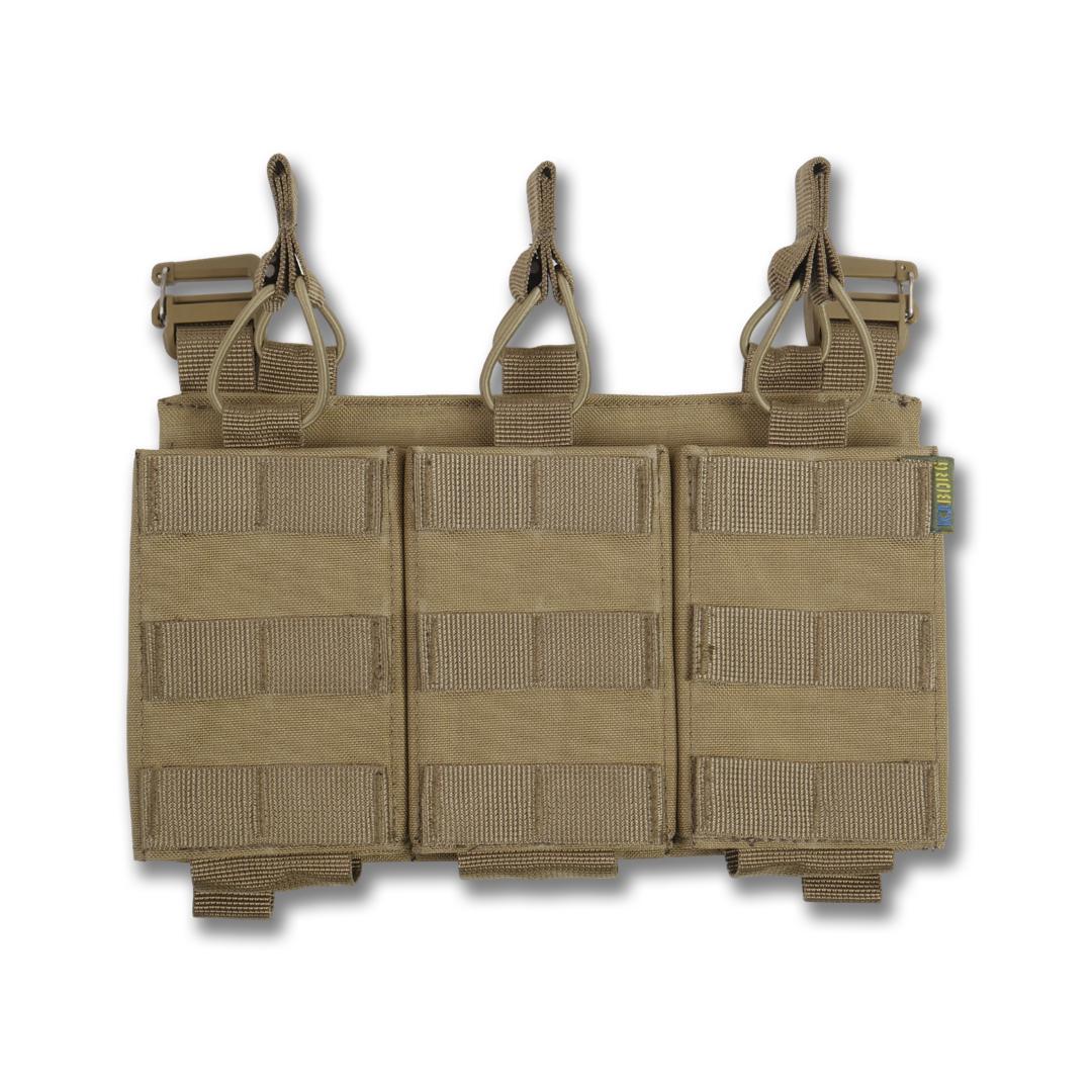 Панель передняя для плитоноски с подсумками под 3 магазина Койот (19018567) Панель передняя для плитоноски с подсумками под 3 магазина Койот (19018567)