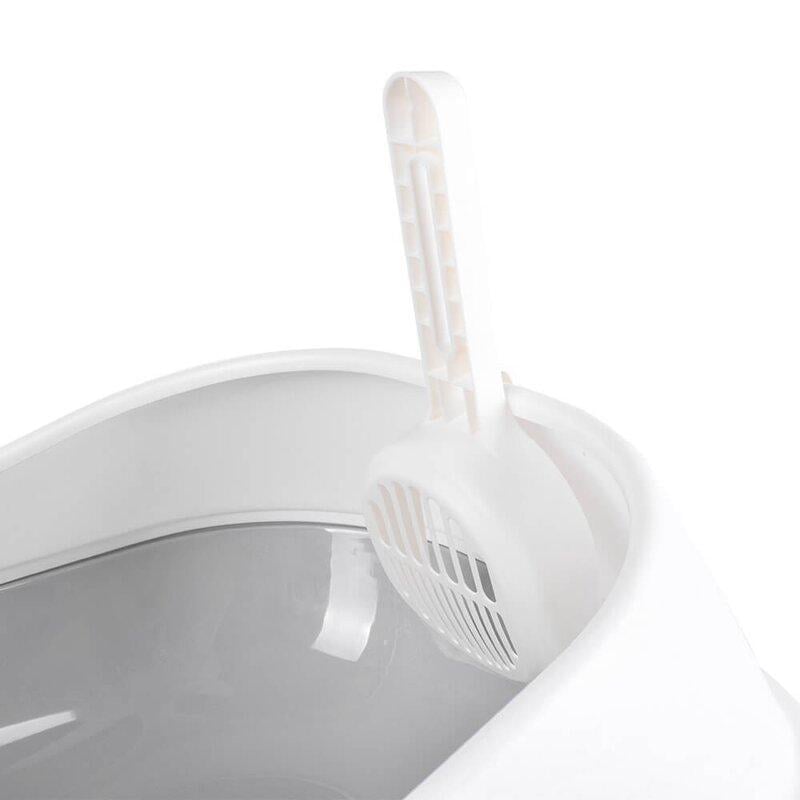 Туалет для кошек PAKEWAY c лопаткой 44x33x19 см S Серый (1765829806) - фото 3 Туалет для кошек PAKEWAY c лопаткой 44x33x19 см S Серый (1765829806) - фото 3