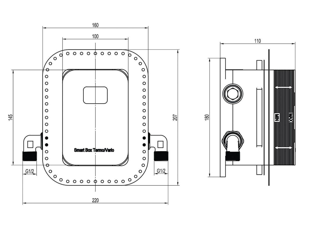 Змішувач для душу вбудований TOPAZ Odiss to 08117-L03-TT з тропічним душем - фото 13 Змішувач для душу вбудований TOPAZ Odiss to 08117-L03-TT з тропічним душем - фото 13