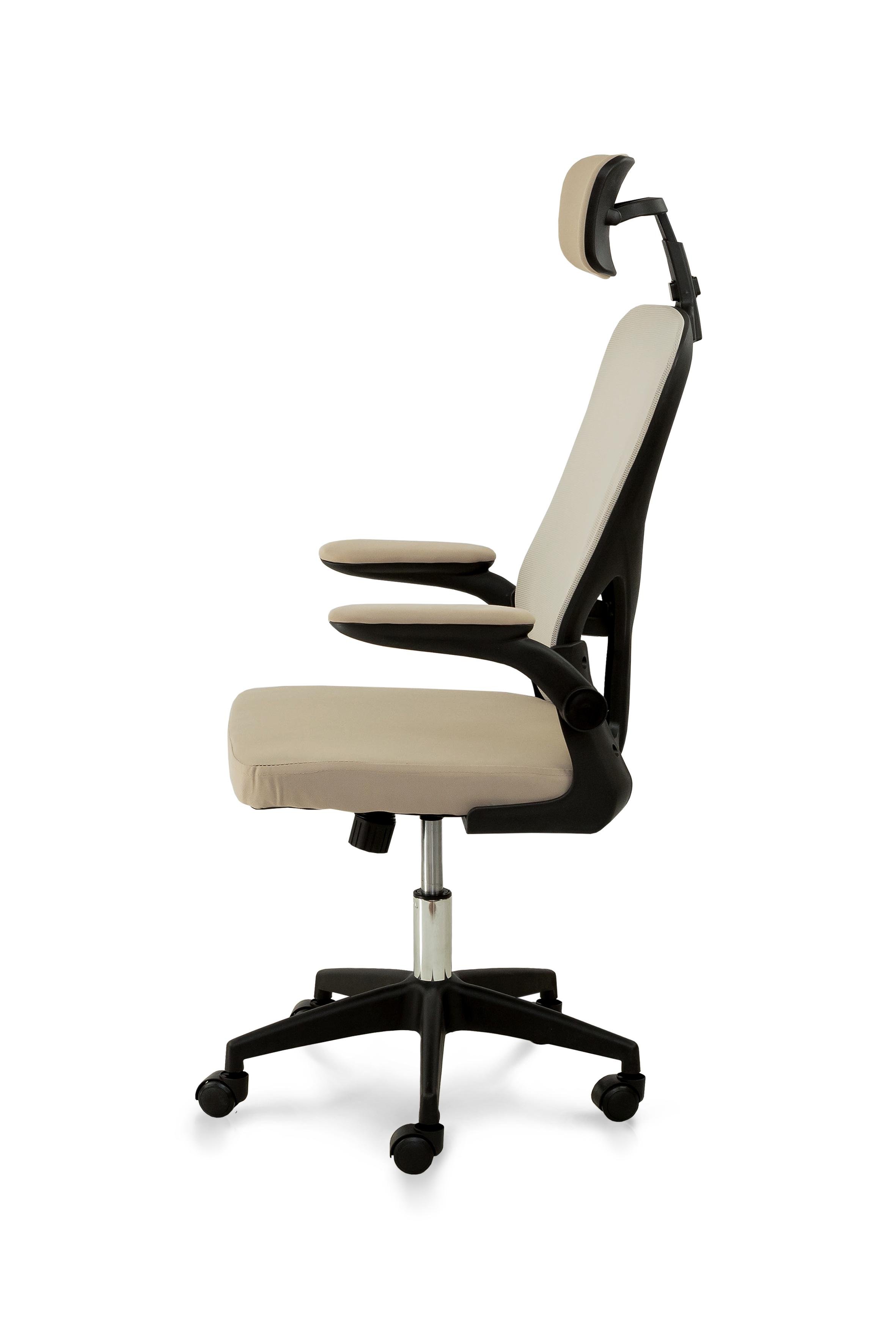 Офісне крісло Comfort Line TONUS Чорний/Бежевий (TNSBB-454712) - фото 5