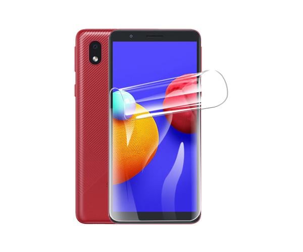 Противоударная гидрогелевая пленка Hydrogel Film для Samsung Galaxy M01 Core, Transparent