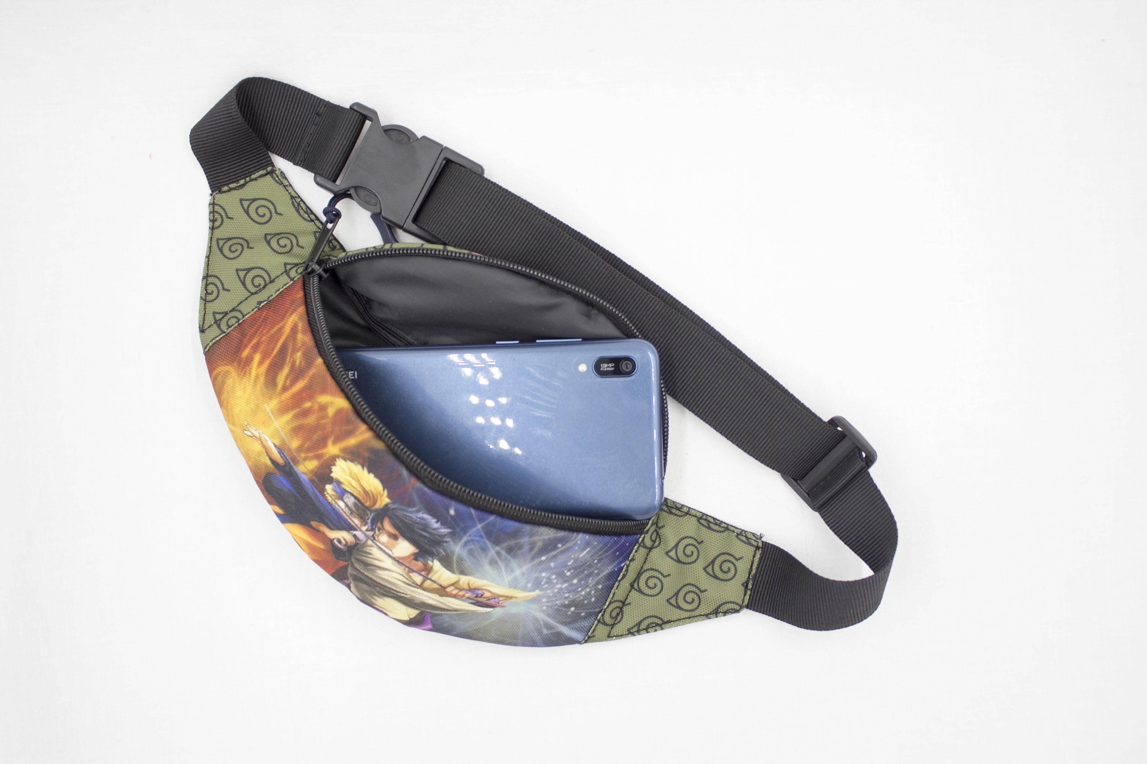 Сумка бананка для хлопчика з регулюючим ремінцем 4-8 років Наруто (Д-015) - фото 4