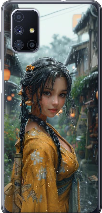 Чохол на Samsung Galaxy M51 M515F Anime-girl (6133u-1944-42517)