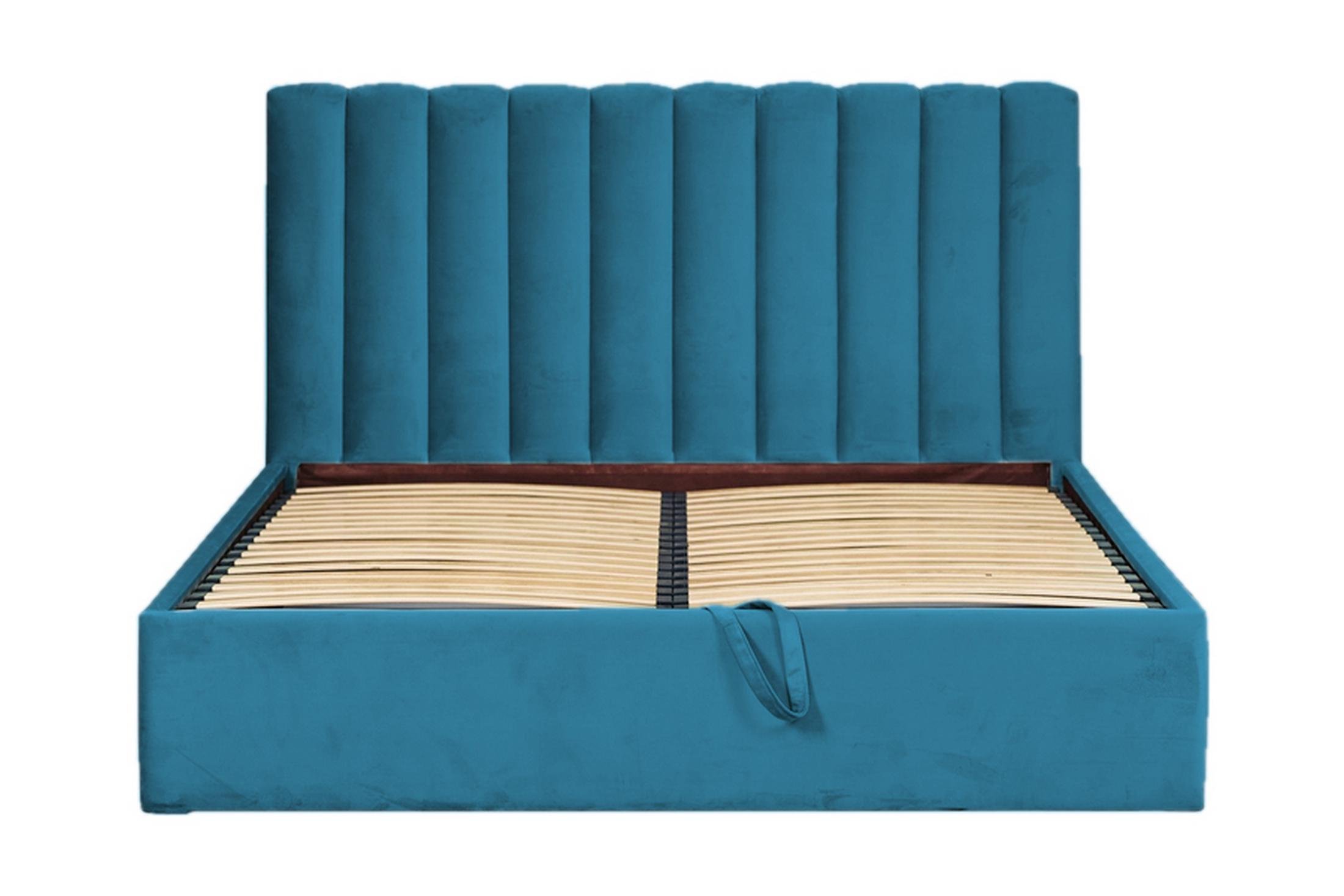 Ліжко RidneTut Taylor Lite Holand 870 180х200 см Блакитний (33410011-870180) Ліжко RidneTut Taylor Lite Holand 870 180х200 см Блакитний (33410011-870180)