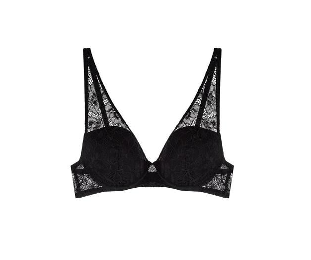 Бюстгальтер с пуш апом Emporio Armani 75B Черный (7A236-163844)