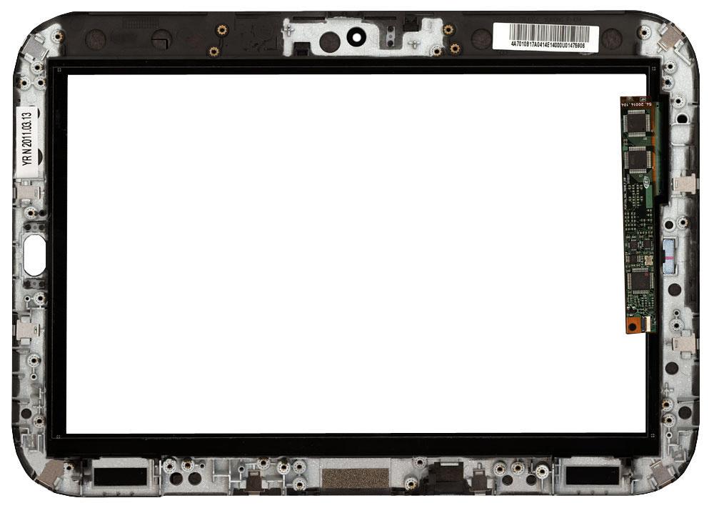 Тачскрин для планшета Lenovo IdeaPad K1 с рамкой Черный