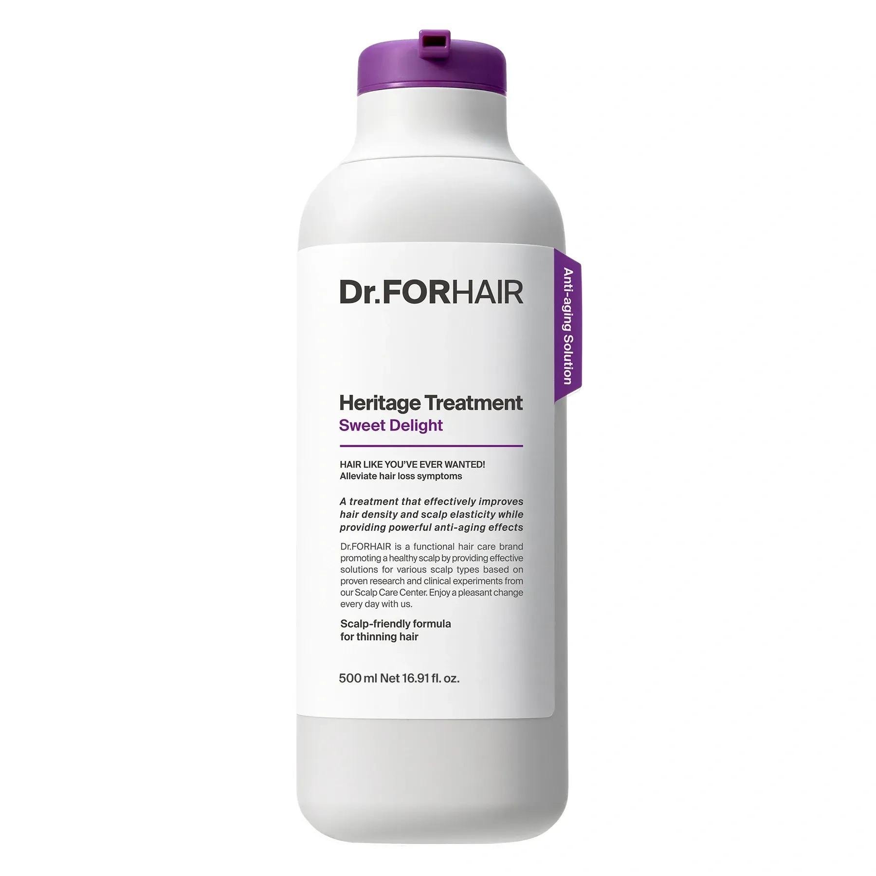 Маска-кондиционер для тонких волос увлажняющая DR.FORHAIR Heritage Treatment Sweet Delight 300 мл (28843836)