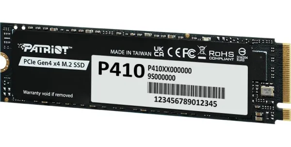 SSD-накопичувач Patriot P410 2Tb PCI-E 4,0x4 M,2 2280 3D TLC (P410P2TBM28H)