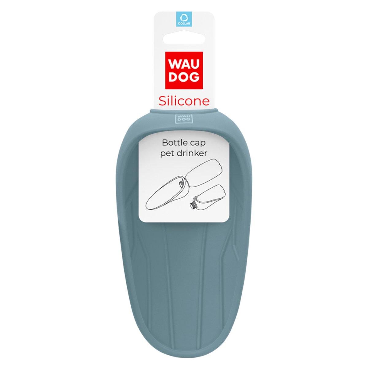 Поилка-насадка на бутылку Waudog Silicone 165х90 мм Серый (507711 Col)