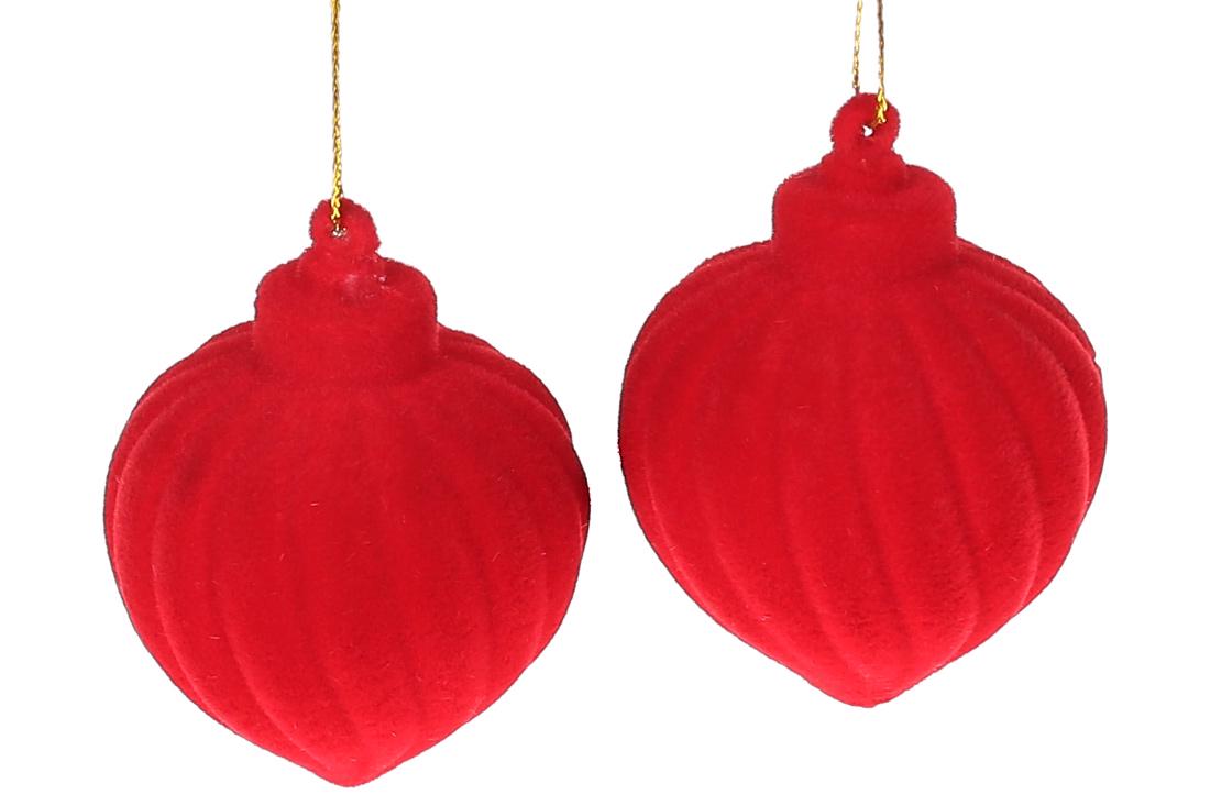 Набір ялинкових прикрас BonaDi 2 шт. (113-528)