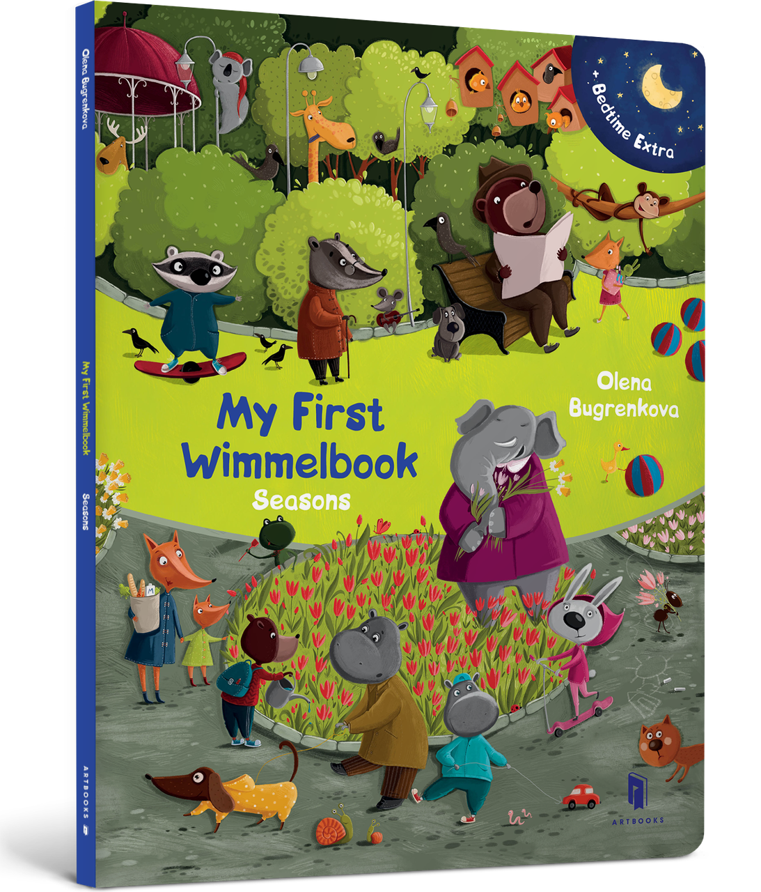 Книга "Мій перший віммельбух. My First Wimmelbook. Seasons" Олена Бугренкова (1754163693)