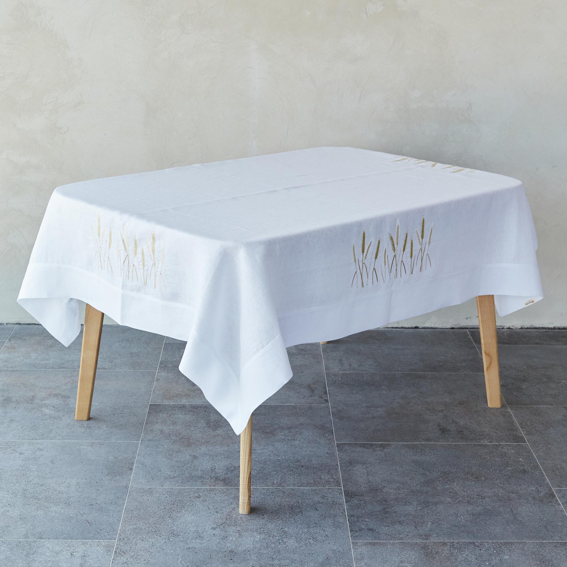 Скатертина вишита Колоски 2,5х1,5 м (98-24/09)