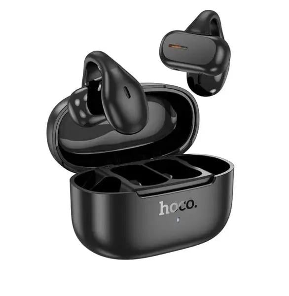 Навушники бездротові TWS Hoco EA9 Clear sound clip-on Black (30811)