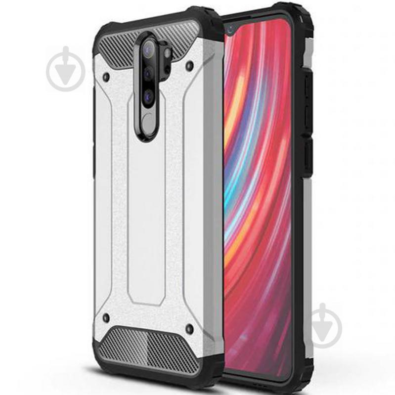 Бронированный противоударный TPU+PC чехол Epik Immortal для Xiaomi Redmi Note 8 Pro (788177)