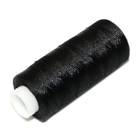 Нитки шовкові для бісеру 210D Чорний