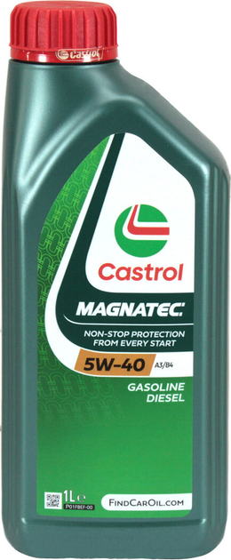 Моторна олива Castrol Magnatec A3/B4 SL 5W-40 1 л (156E9D)