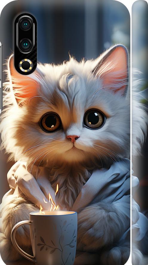 Чехол на Meizu 16S White cat (5646m-1701-42517) Чехол на Meizu 16S White cat (5646m-1701-42517)