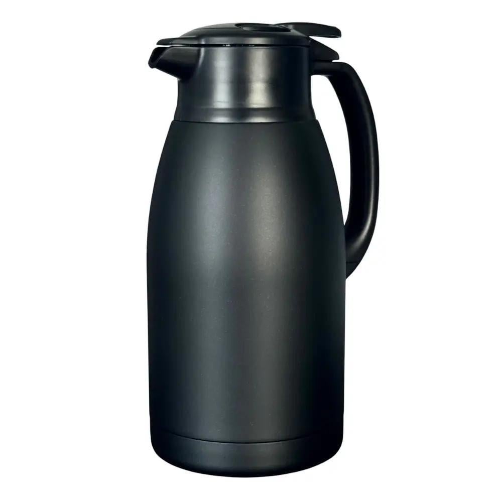 Термос из нержавеющей стали Zojirushi SH-HL19C с кнопкой матовый для чая 1,9 л Черный (1292)