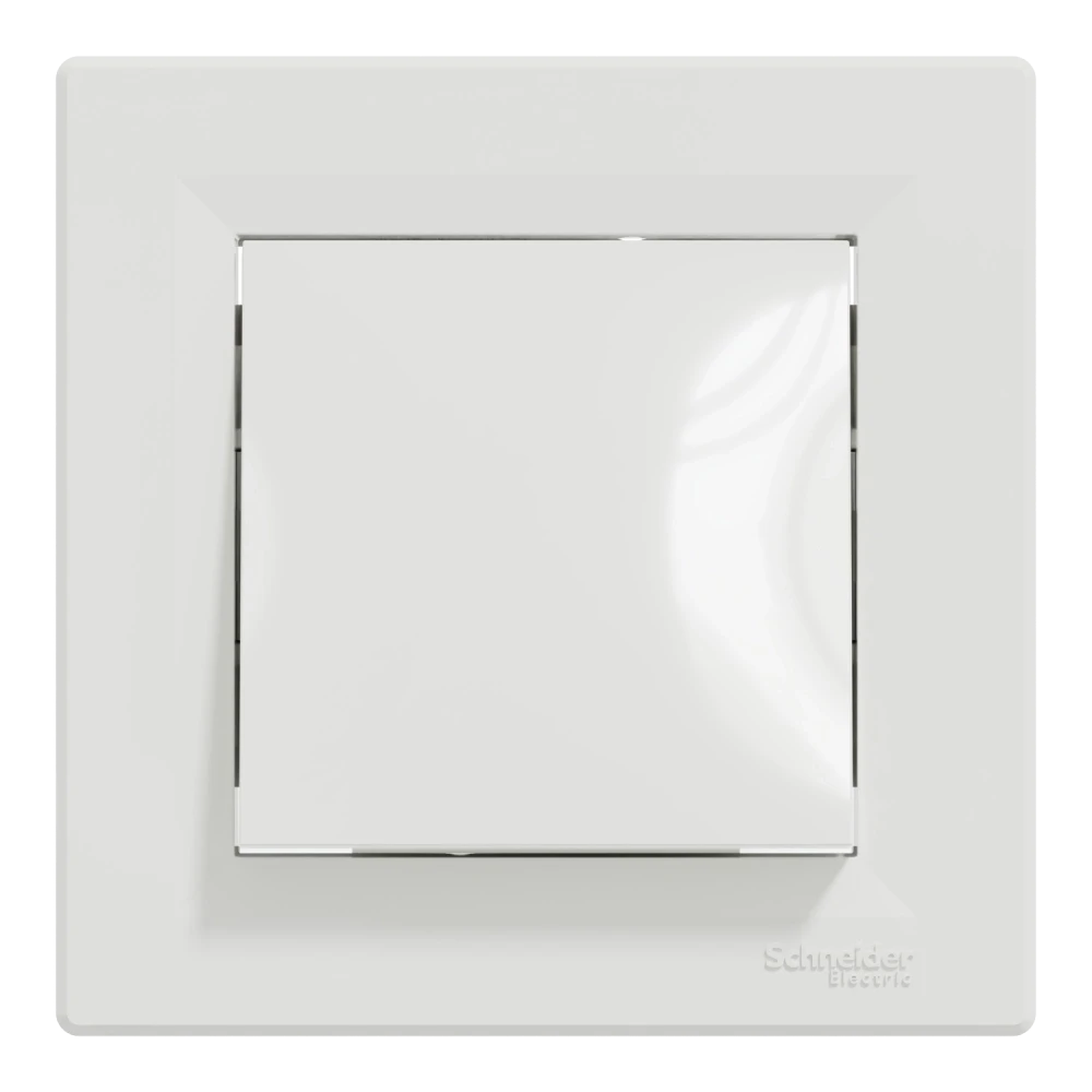 Вимикач 1-клавішний Schneider Electric ASFORA EPH0100121 Білий (2983439031)