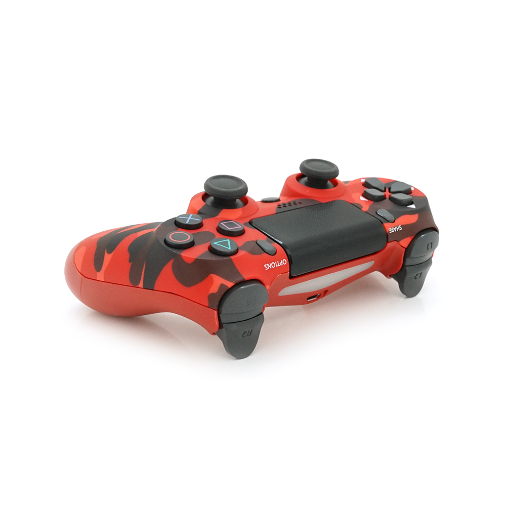 Геймпад беспроводной Brazzers Energy Hub для PS4 с LED подсветкой и разъемом для наушников Haki/Red (26225073)