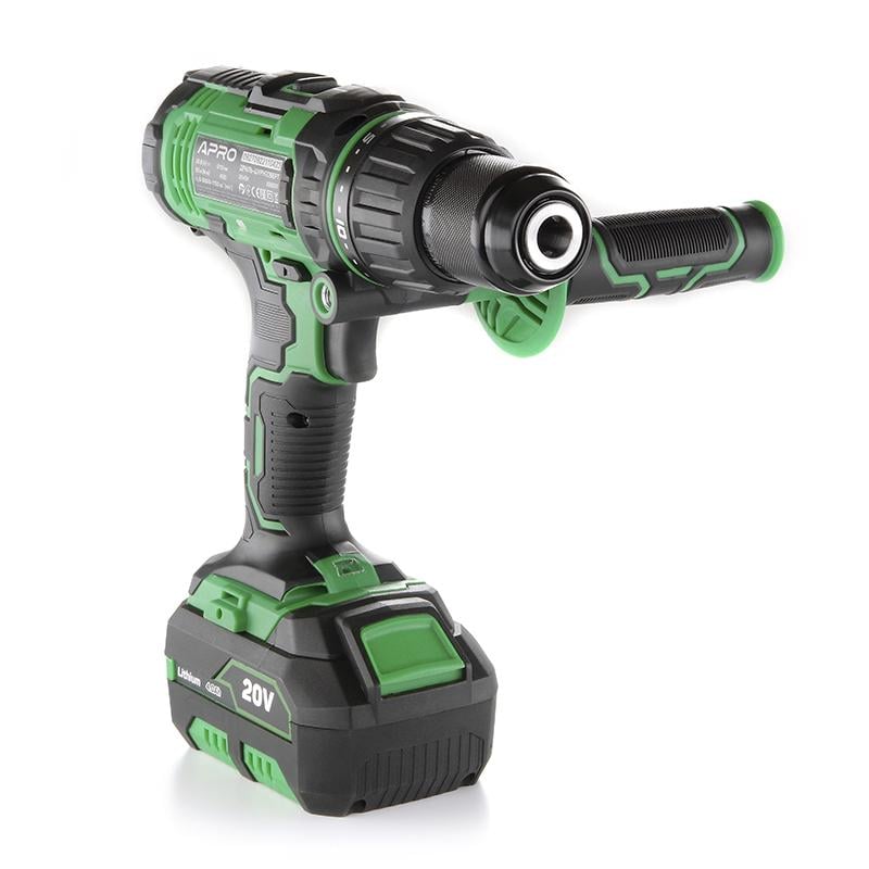 Дрель-шуруповерт APRO 20HDK 20В в кейсе (9875) - фото 4