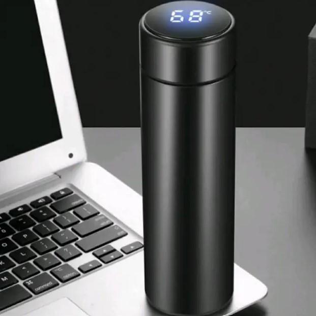 Термос з індикатором температури 500 мл Чорний (432-13128172) - фото 9 Термос з індикатором температури 500 мл Чорний (432-13128172) - фото 9