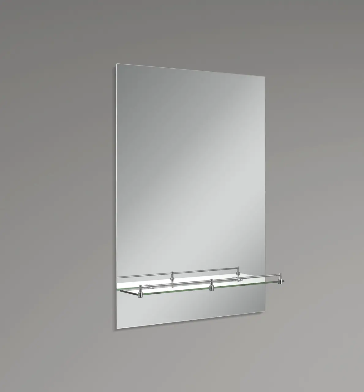 Зеркало настенное Zerix SANSA прямоугольное с полкой 500x700x105 мм (ZX5627) - фото 6