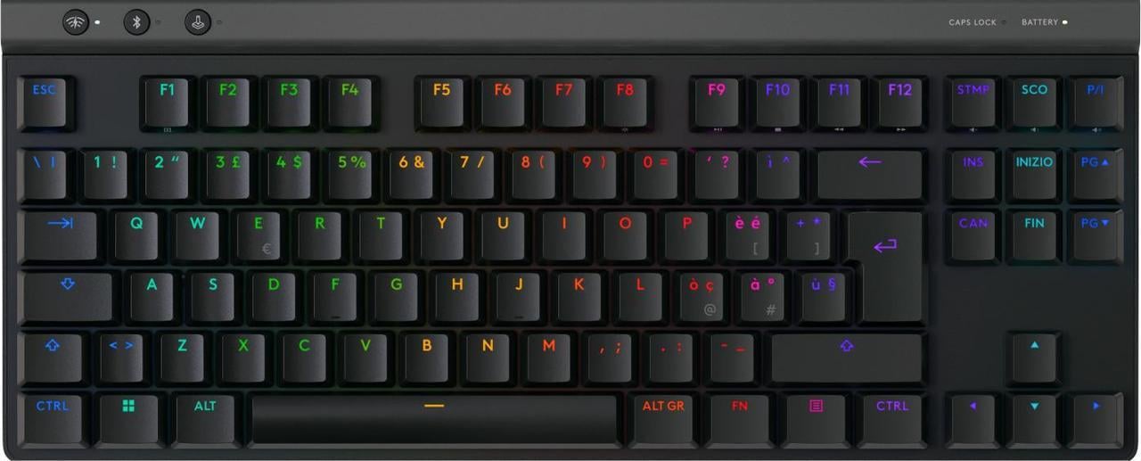 Клавиатура беспроводная Logitech G515 LIGHTSPEED TKL Черный (920-012565)