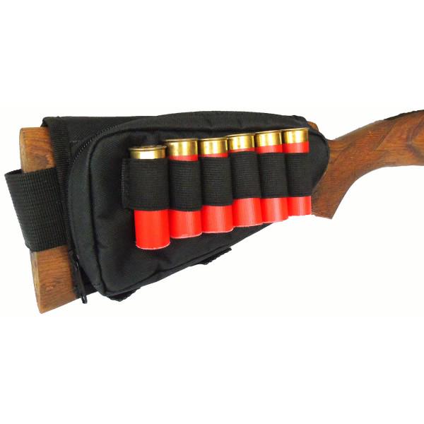 Патронташ на приклад Медан на 6 патронов 12 калибра эластичный синтетический (24820611) - фото 2 Патронташ на приклад Медан на 6 патронов 12 калибра эластичный синтетический (24820611) - фото 2