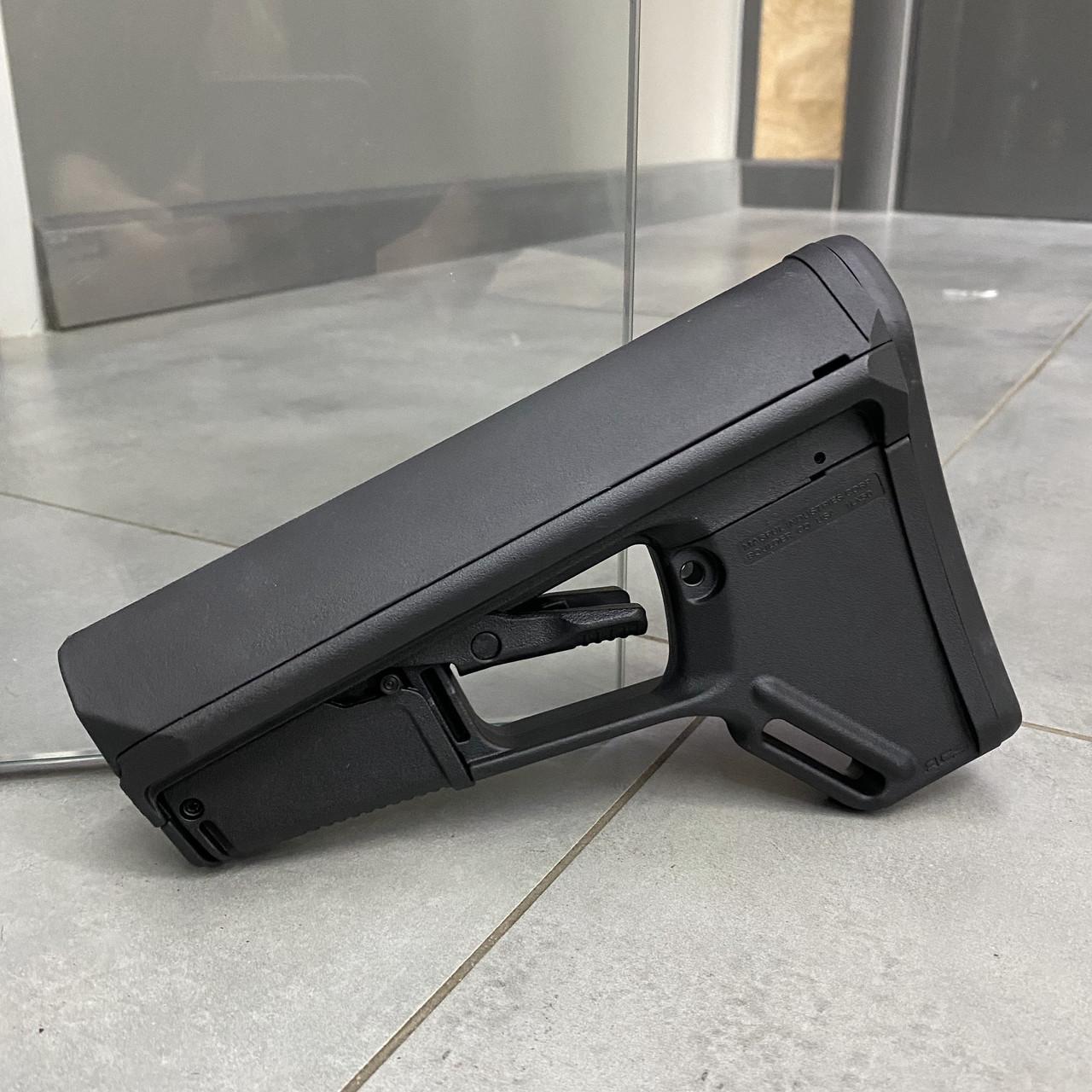 Пример Magpul ACS-L Carbine Stock Mil-Spec MAG378 для AR10/AR15 Черный (MP MAG378BLK) - фото 6 Пример Magpul ACS-L Carbine Stock Mil-Spec MAG378 для AR10/AR15 Черный (MP MAG378BLK) - фото 6