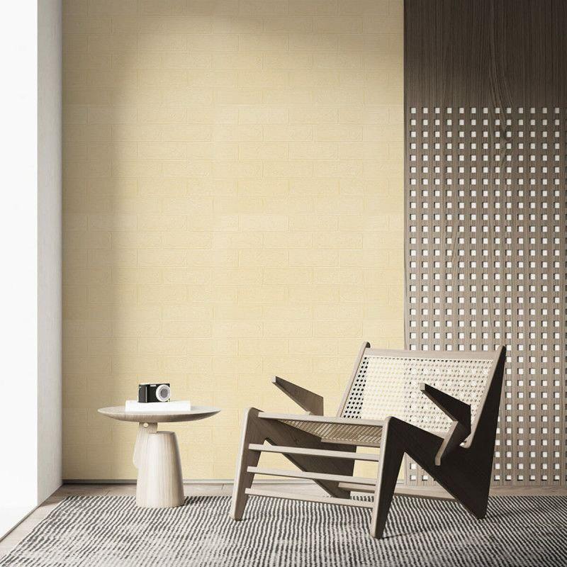 3D-панель декоративная самоклеящаяся под кирпич 700x770x2 мм Бежевый (BN2-002) - фото 2 3D-панель декоративная самоклеящаяся под кирпич 700x770x2 мм Бежевый (BN2-002) - фото 2