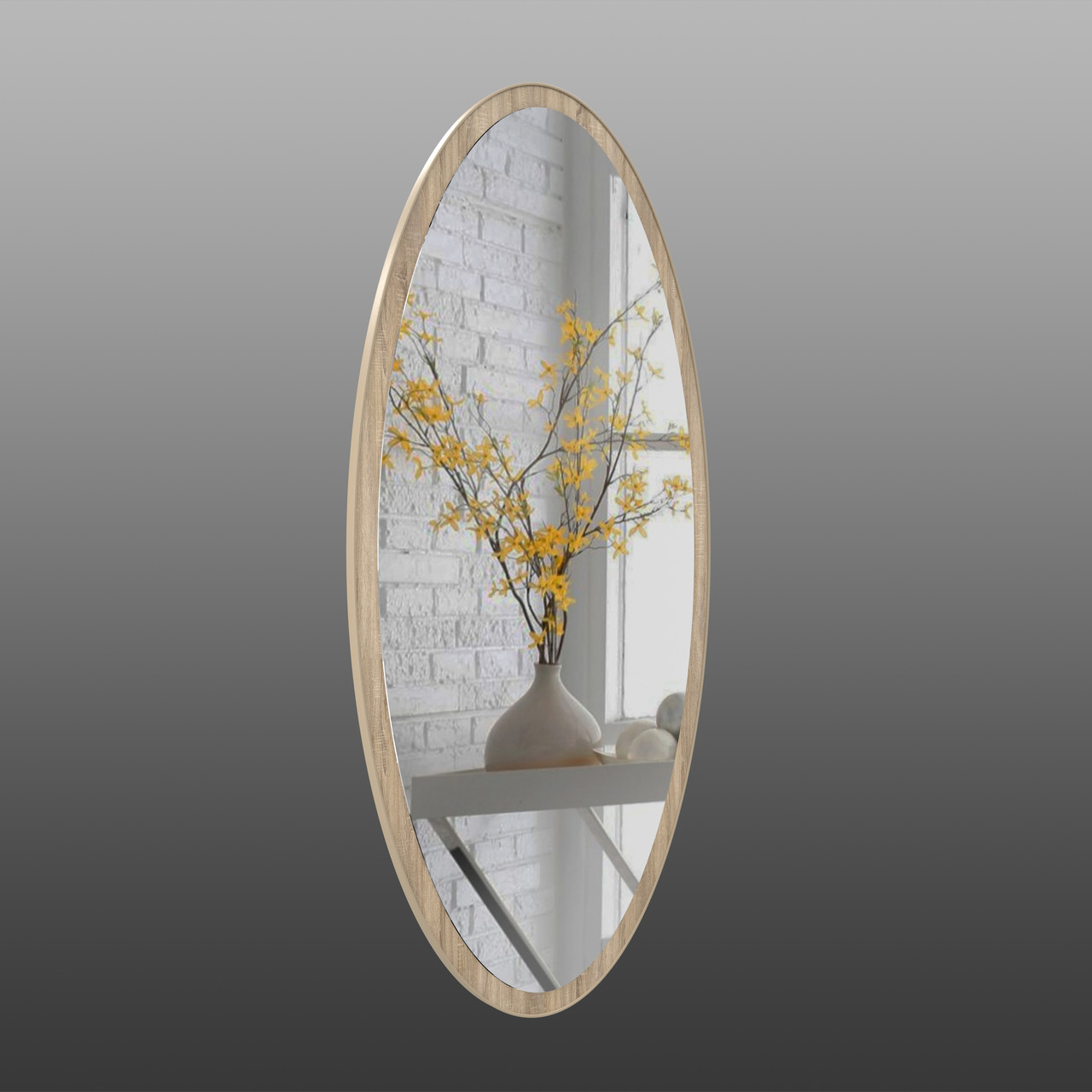 Зеркало настенное Art-Com 1300х600 мм Дуб сонома (ZR 1) Зеркало настенное Art-Com 1300х600 мм Дуб сонома (ZR 1)