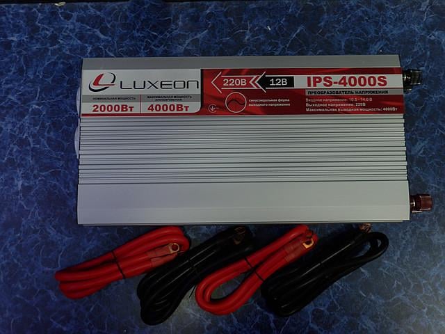 Автомобильный инвертор Luxeon IPS-4000S - фото 3