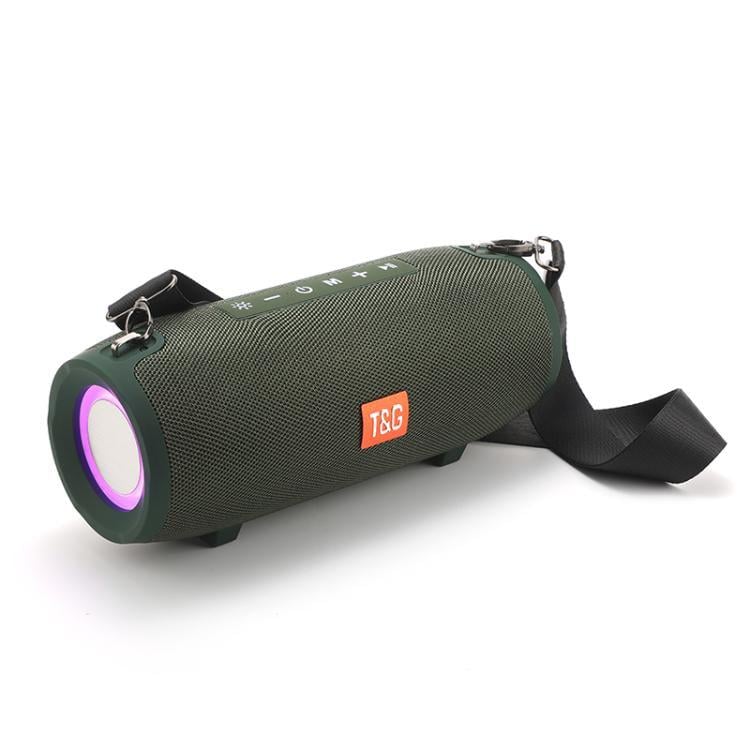 Портативная колонка TG534 3600 mAh с подсветкой Green (593941)