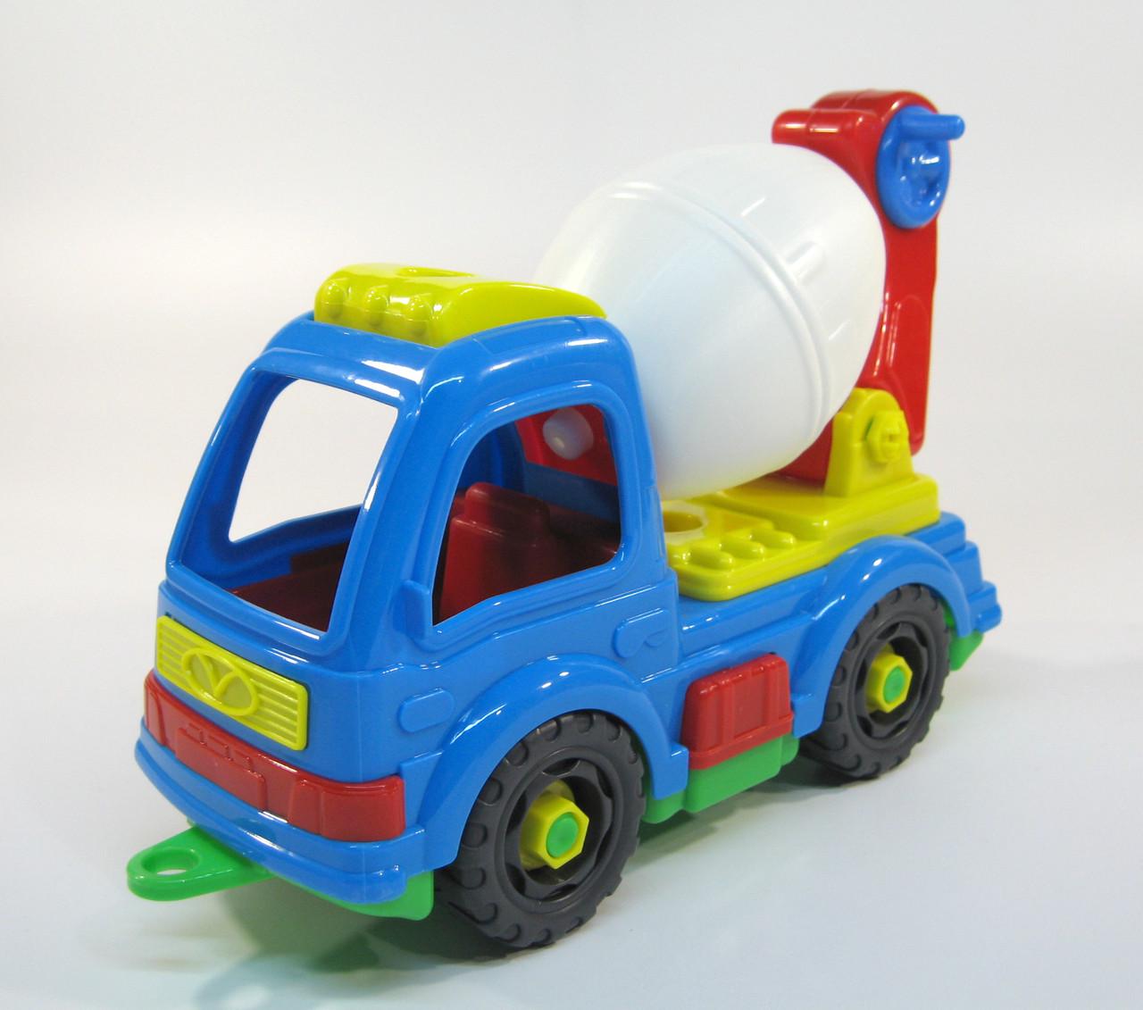 Конструктор розвиваючий бетономішалка Toys Plast (ИП.29.001) - фото 7 Конструктор розвиваючий бетономішалка Toys Plast (ИП.29.001) - фото 7