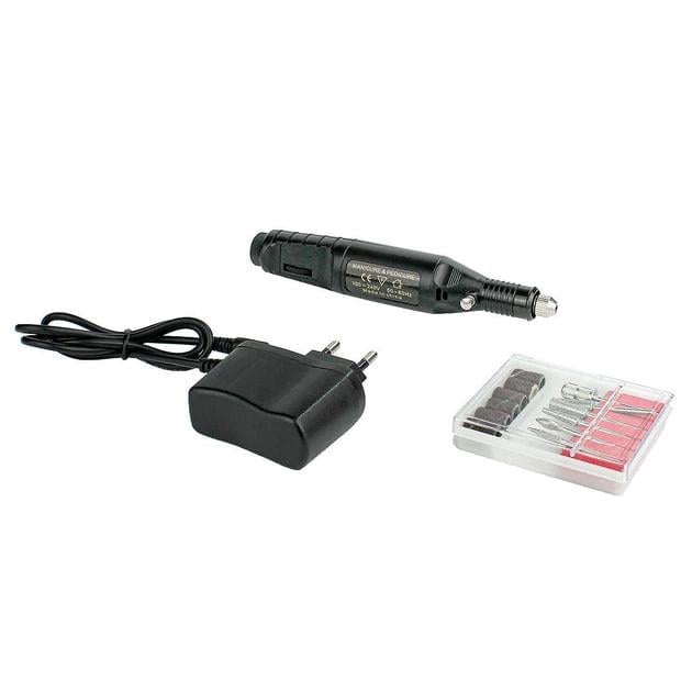 Фрезер для маникюра и педикюра Variable Speed Rotary 6в1 20000 об/мин Черный (15000-2)