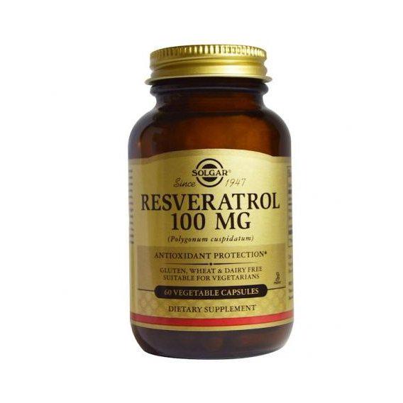 Ресвератрол Solgar Resveratrol 100 мг 60 Veg Caps