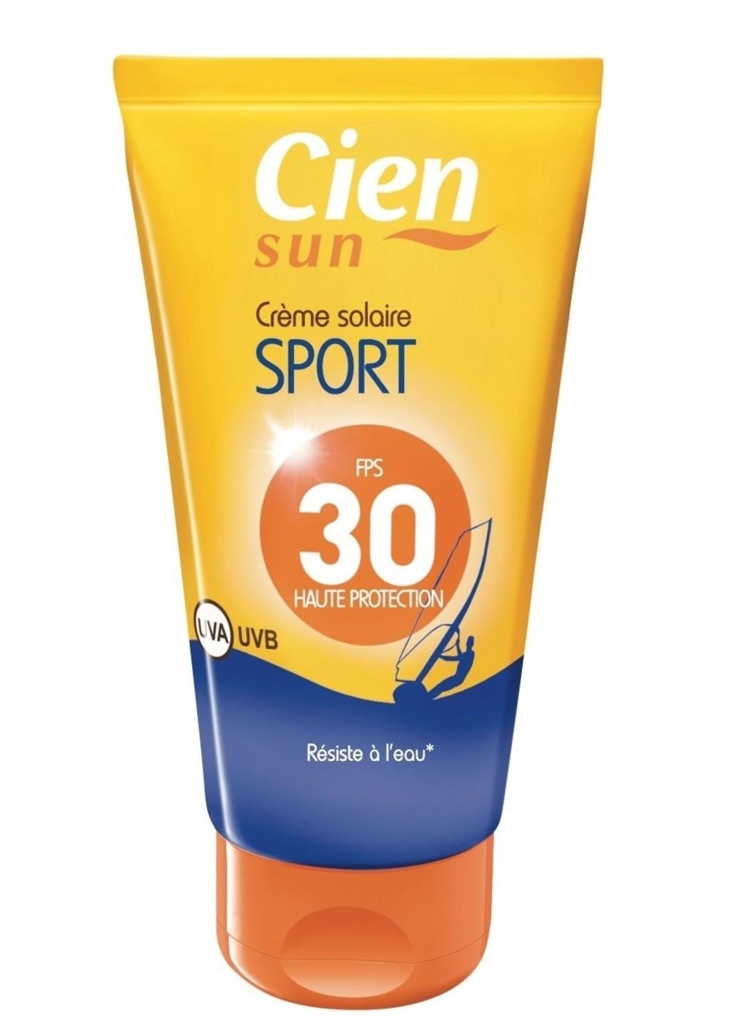 Солнцезащитный крем Cien Sport SPF30 75 мл