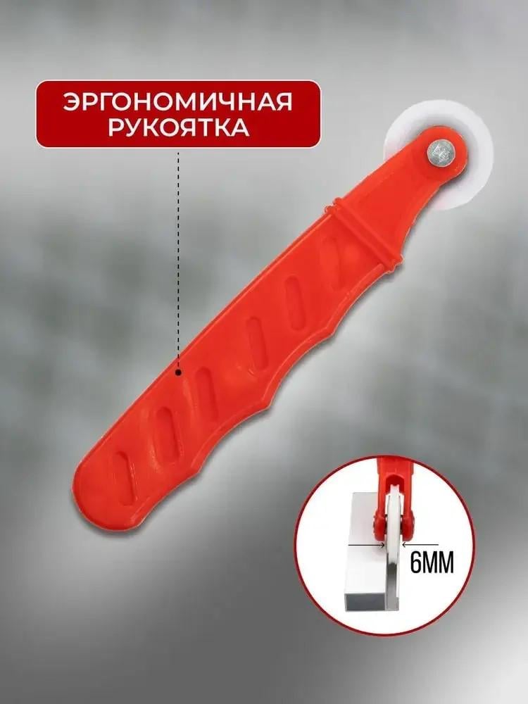 Ролик закатковий для шнура москітної сітки TEREX 6 мм (26970751) - фото 4 Ролик закатковий для шнура москітної сітки TEREX 6 мм (26970751) - фото 4