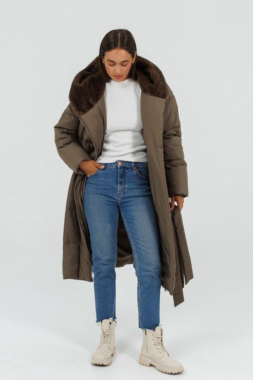 Пуховик-ковдра 71077 р. 48 Кавовий - фото 2 Пуховик-ковдра 71077 р. 48 Кавовий - фото 2