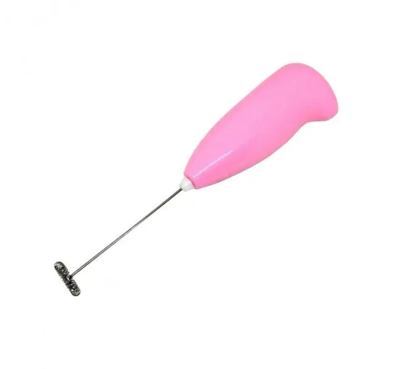 Капучинатор ручной молока/сливок FUKE 2xAA Pink (687048)