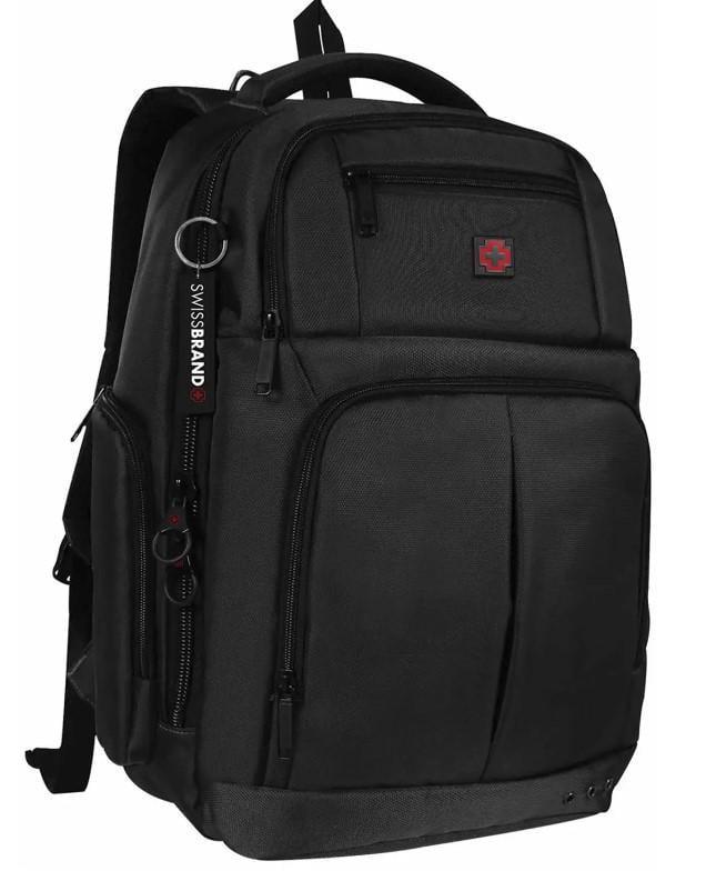 Міський рюкзак Swissbrand Wembley 19 Black (SWB_S19BEWEM001U)