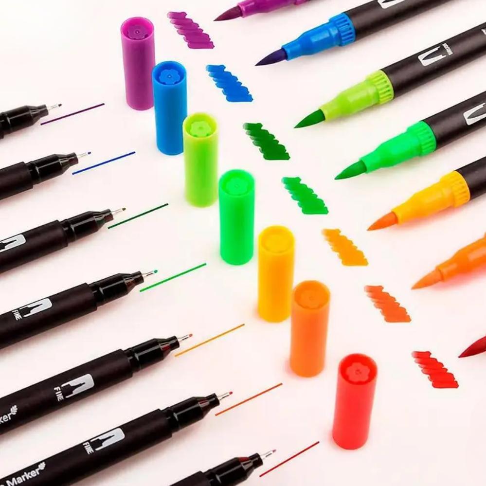 Набор художественных маркеров для рисования скетчинга 48 шт. (120.1482) - фото 8 Набор художественных маркеров для рисования скетчинга 48 шт. (120.1482) - фото 8