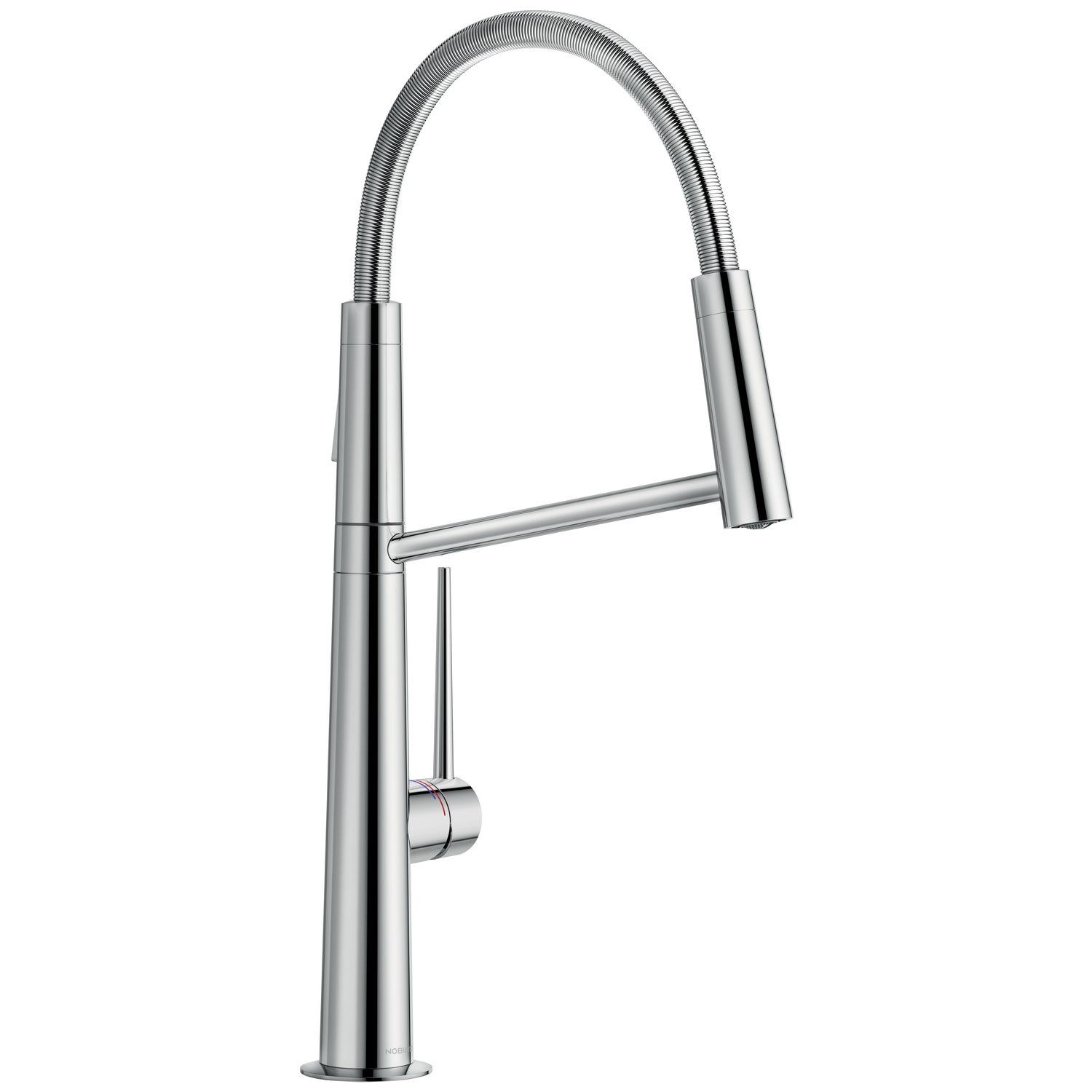 Смеситель для кухни Nobili Levante MV123300CR с гибким изливом Хром (183800)