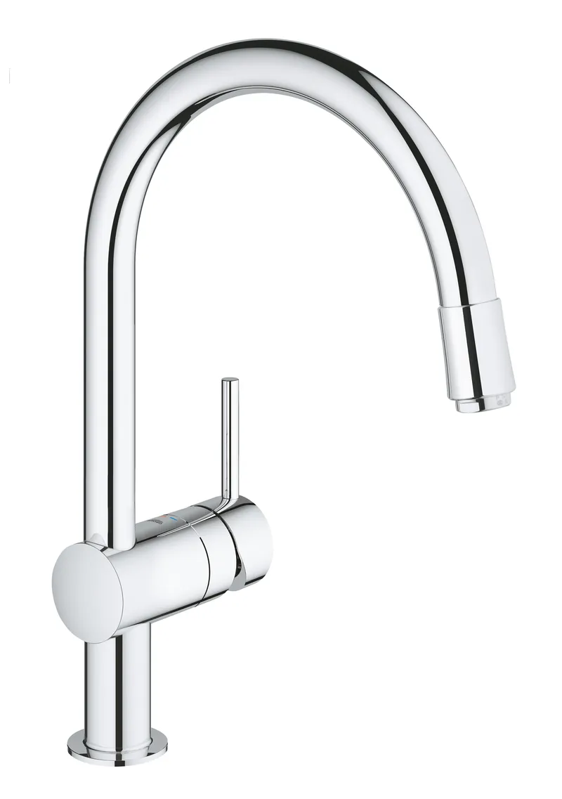 Смеситель для кухни Grohe Minta с выдвижным изливом (32918000)