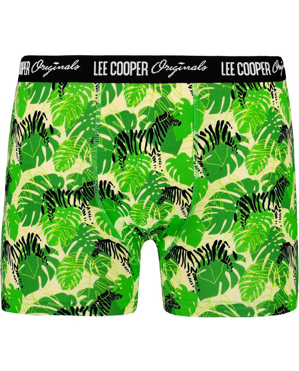 Трусы-боксеры мужские Lee Cooper LCU34256PLANTS с рисунком XXL Зеленый (9911111159567)